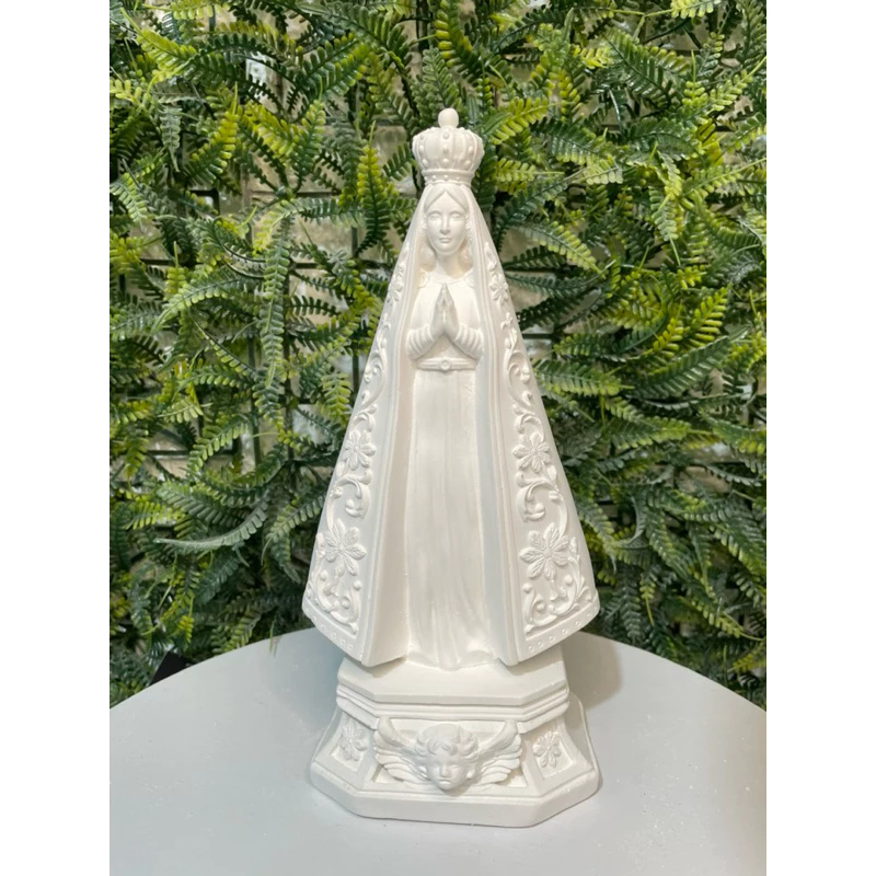 Nossa Senhora Aparecida Manto com flores